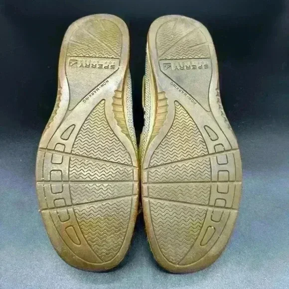 Sperry boat shoes ladies size 7.5M golden accents single eye - Picture 8 of 9
